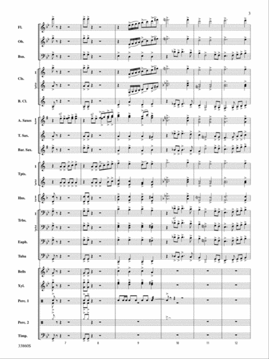Critical Mass Concert Band scores gallery preview page 23
