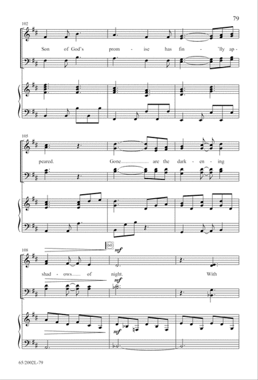 And This Shall Be a Sign And This Shall Be a Sign 4-Part scores gallery preview page 80
