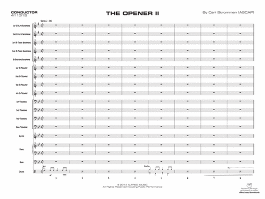 The Opener II: Score
