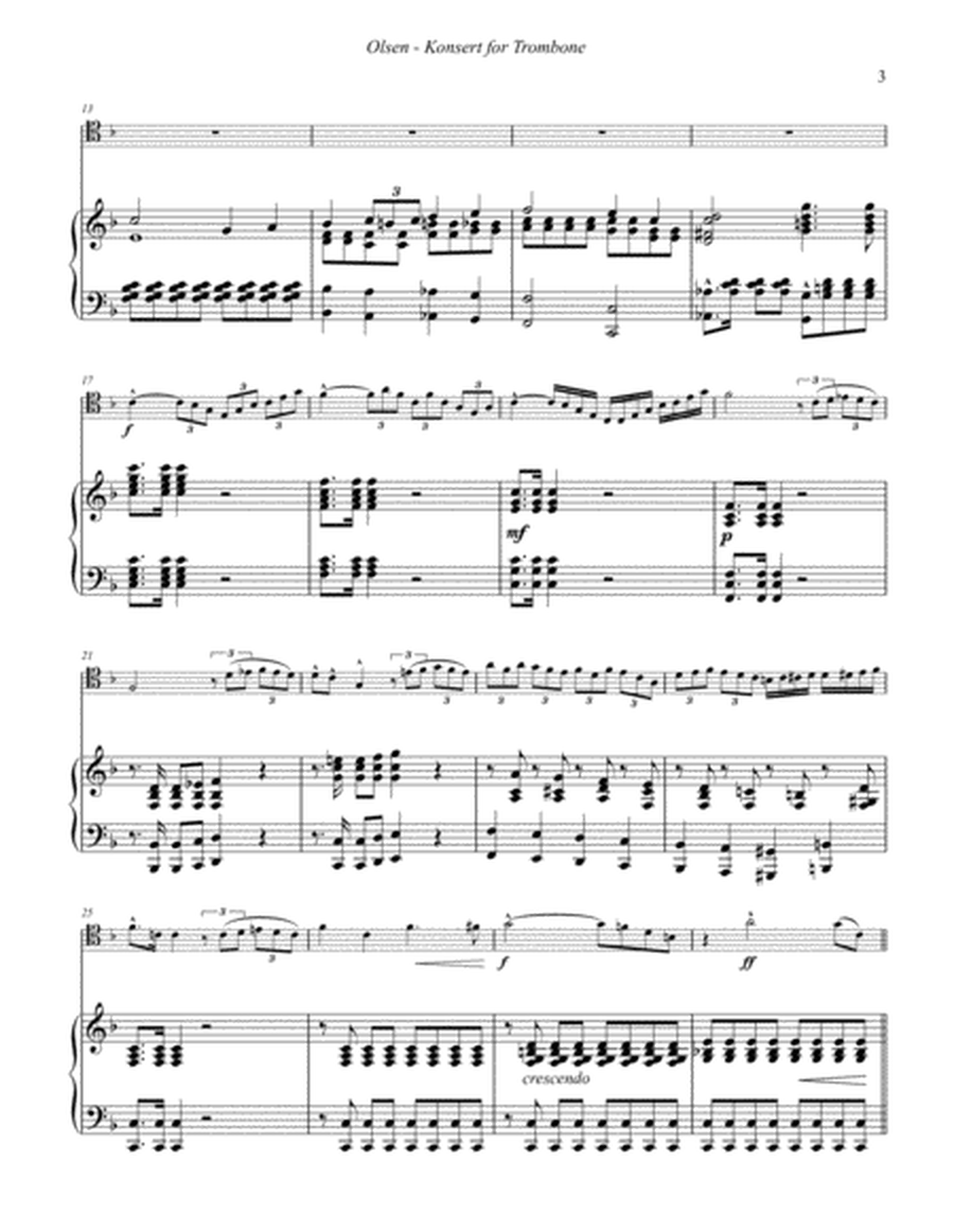 Concerto in F for Trombone & Piano
