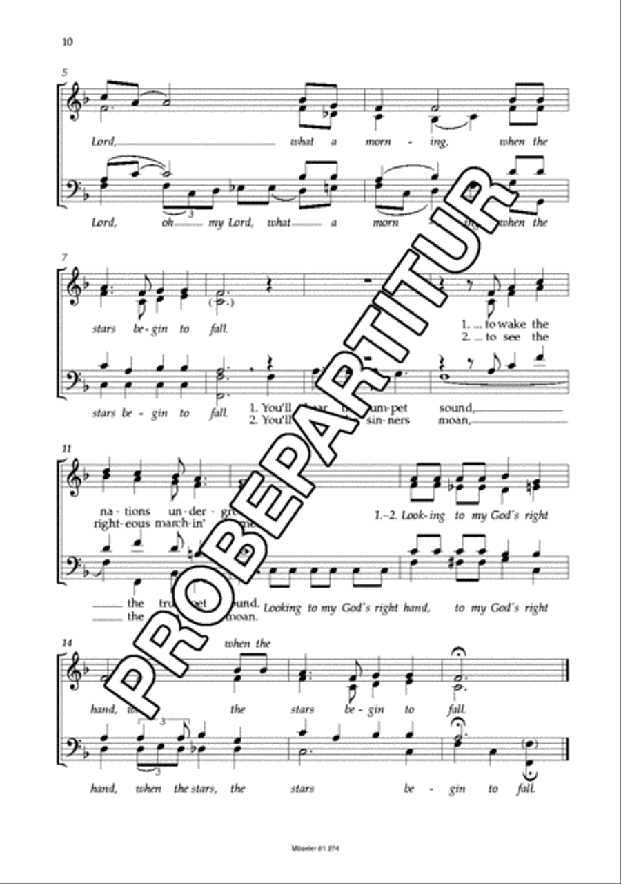 Glory Land 4-Part scores gallery preview page 11