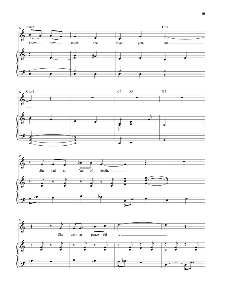 She's Gone Voice scores gallery preview page 4