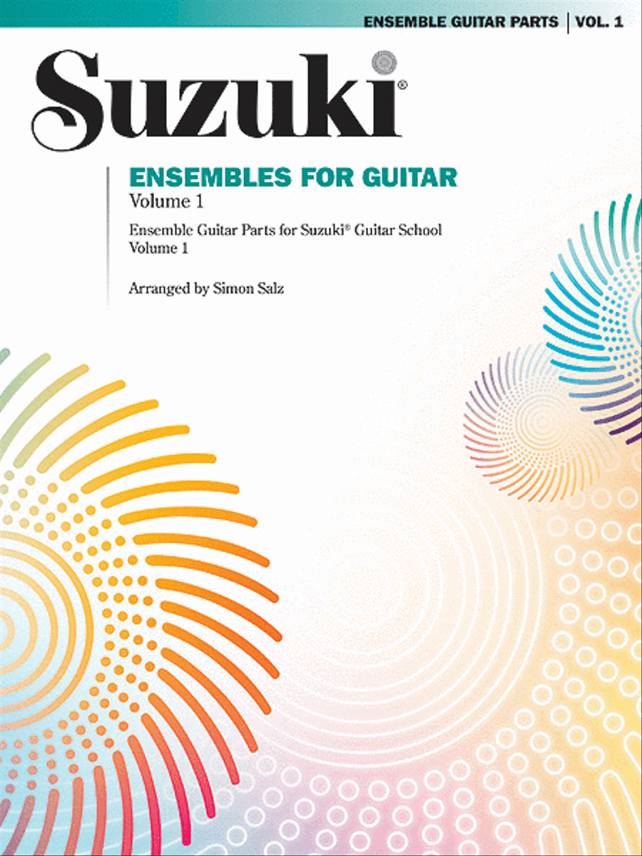 Ensembles for Guitar, Volume 1 Guitar scores gallery preview page 1