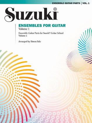 Book cover for Ensembles for Guitar, Volume 1