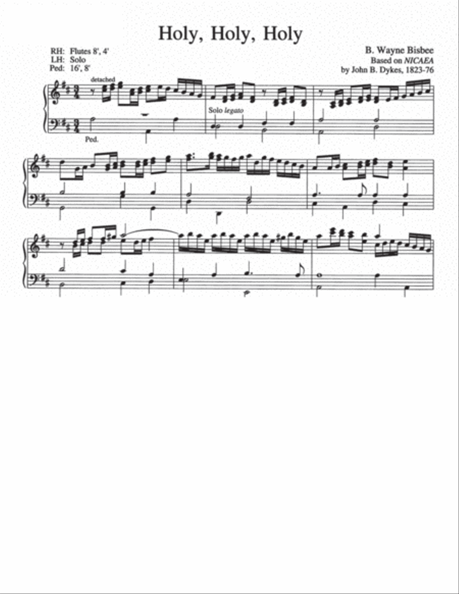 Hymn Introductions for Lent, Easter, Trinity Organ scores gallery preview page 20