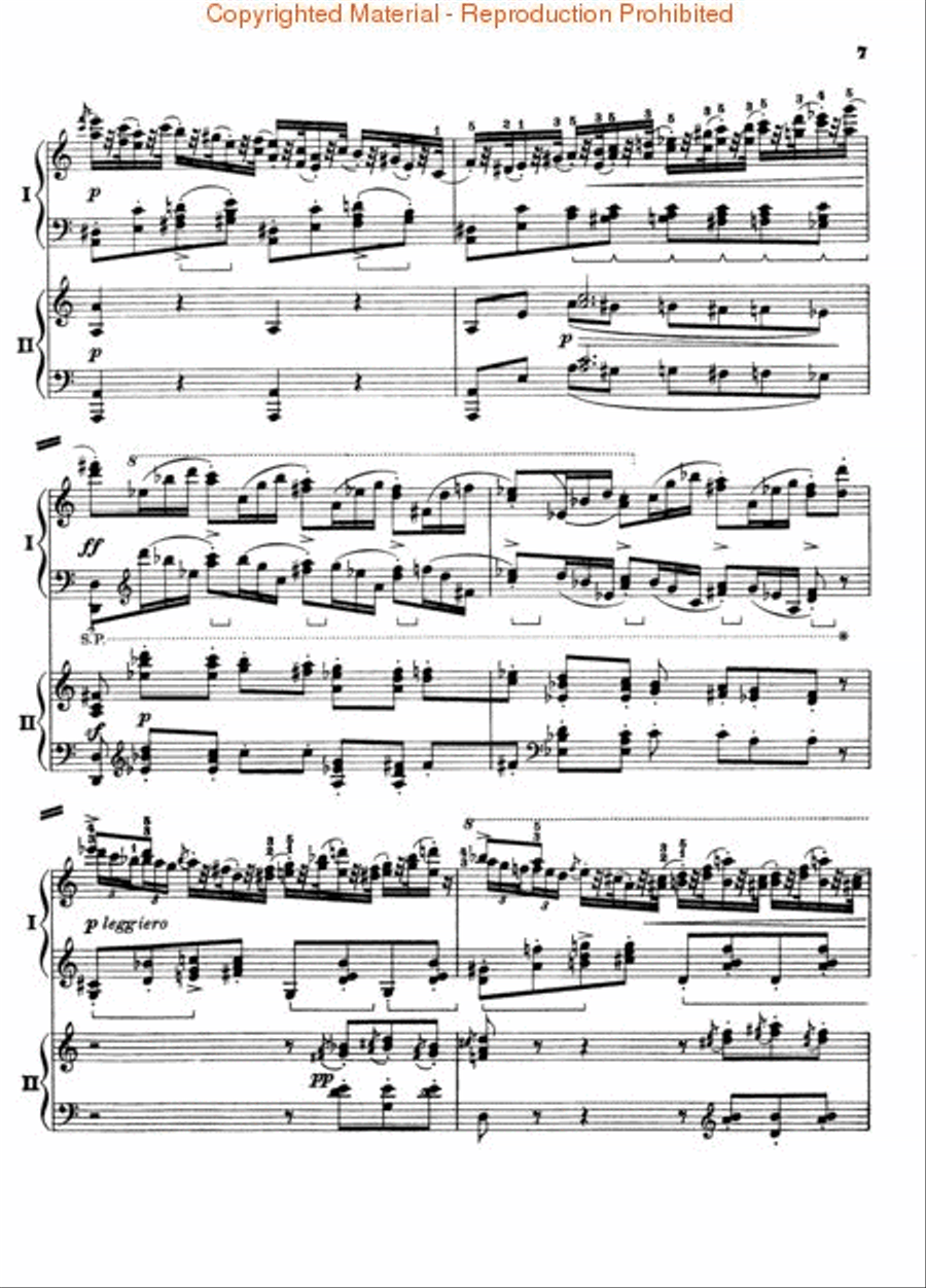 Concerto in A Minor, Op. 16 Piano scores gallery preview page 3