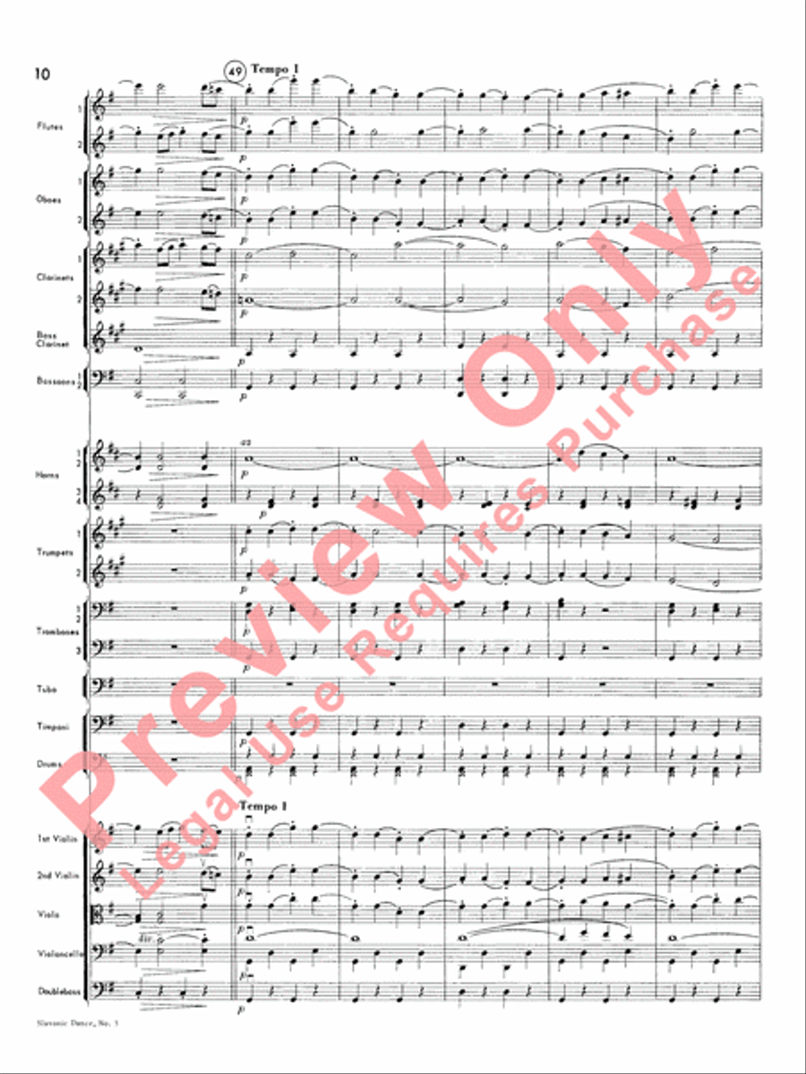 Slavonic Dance No. 3