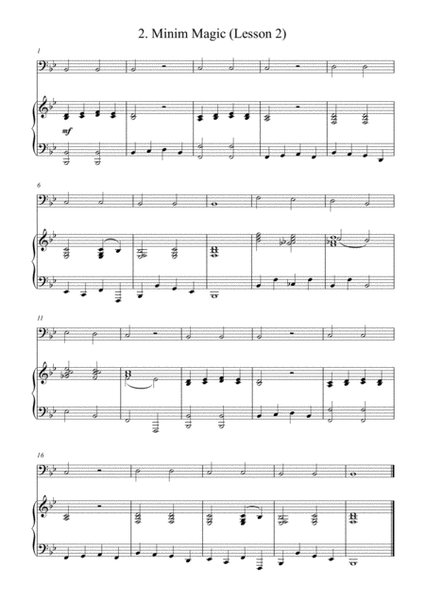 BRASS BASICS - Euphonium Beginners (Piano accompaniment)