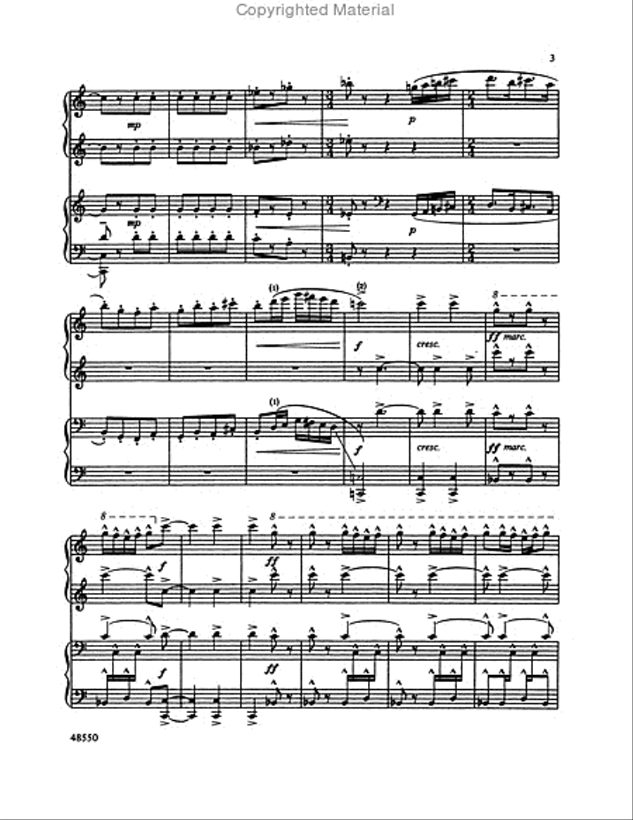 Gazebo Dances Piano Solo scores gallery preview page 3
