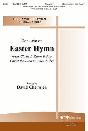 Book cover for Concertato on "Easter Hymn"