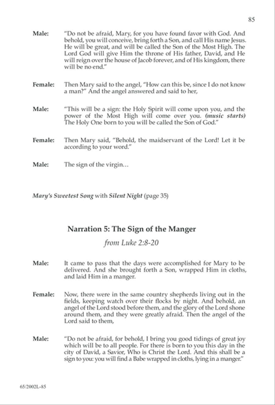 And This Shall Be a Sign And This Shall Be a Sign 4-Part scores gallery preview page 86