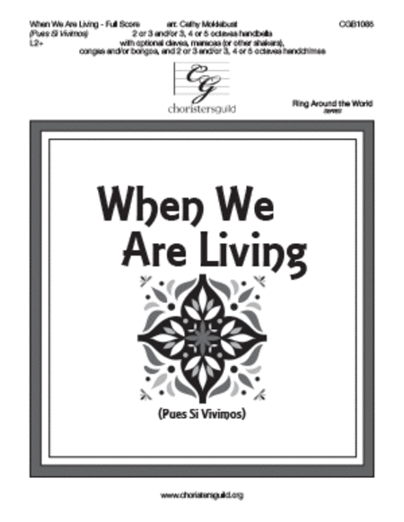 When We Are Living - Full Score image number null
