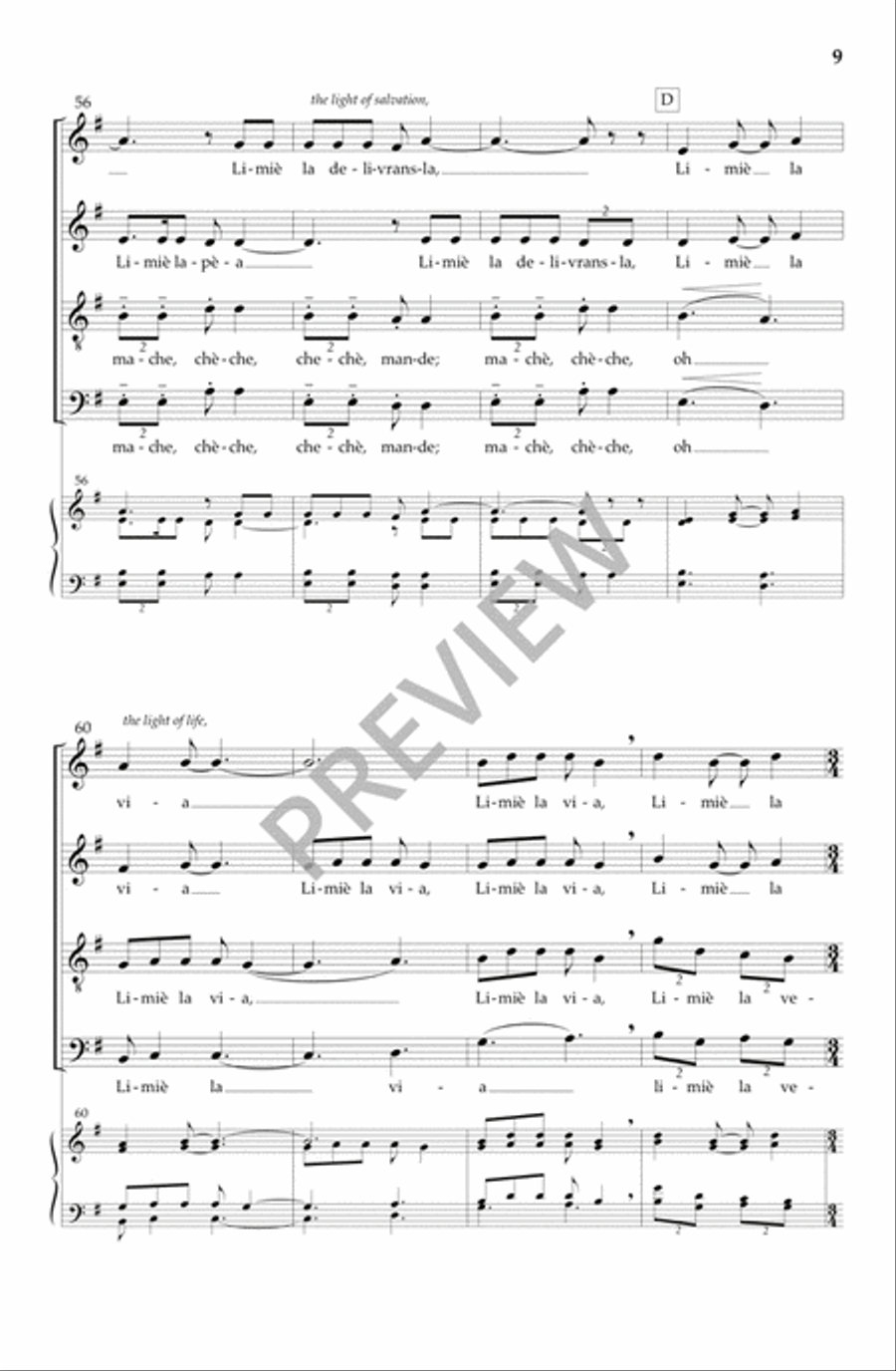 Dominus Vobiscum Divisi scores gallery preview page 10