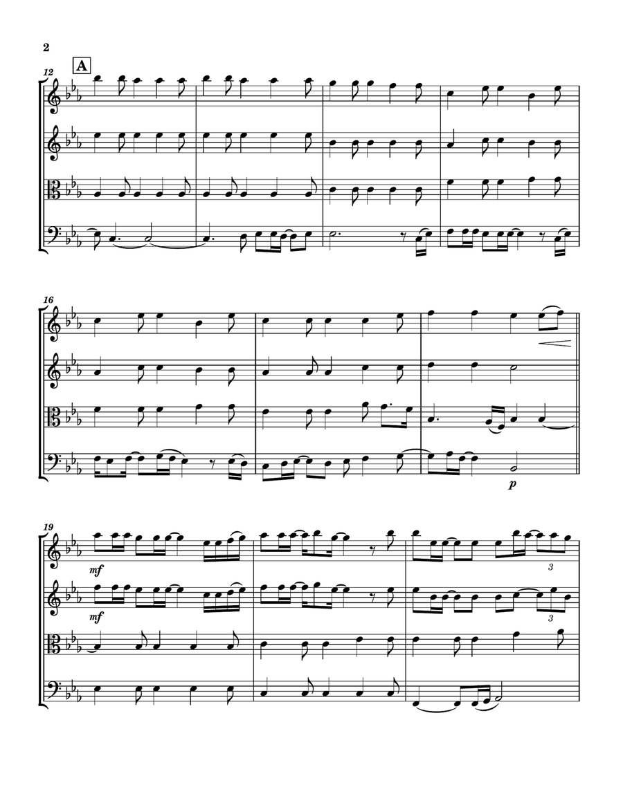 After All String Quartet scores gallery preview page 2