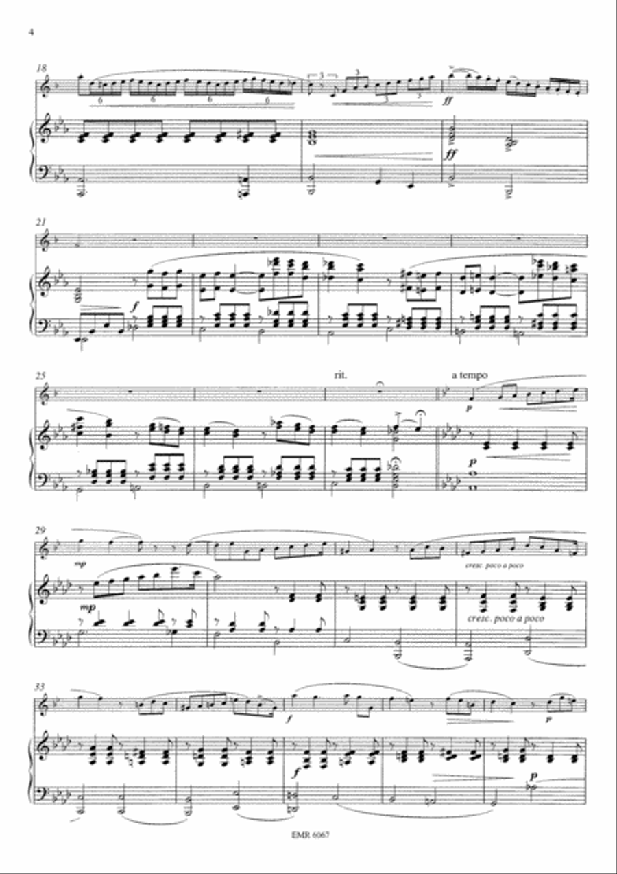 Konzertstuck No. 2 Trumpet Solo scores gallery preview page 5