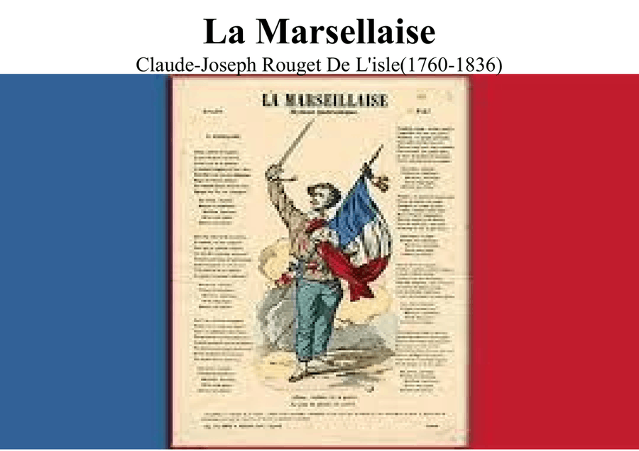 French National Anthem (