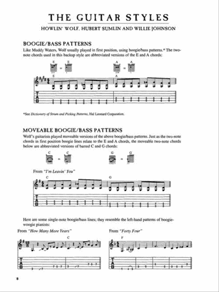 Howlin' Wolf Electric Guitar scores gallery preview page 7