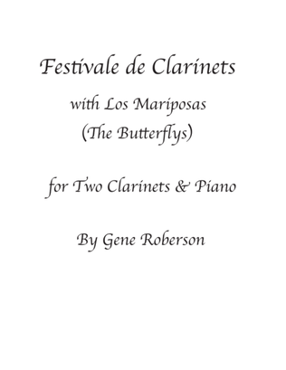 Festivale de Clarinets with The Butterfly Two Clarinets