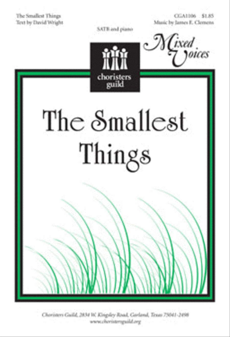 The Smallest Things 4-Part scores gallery preview page 1