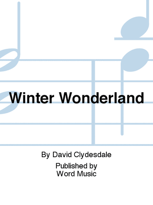 Book cover for Winter Wonderland - Anthem