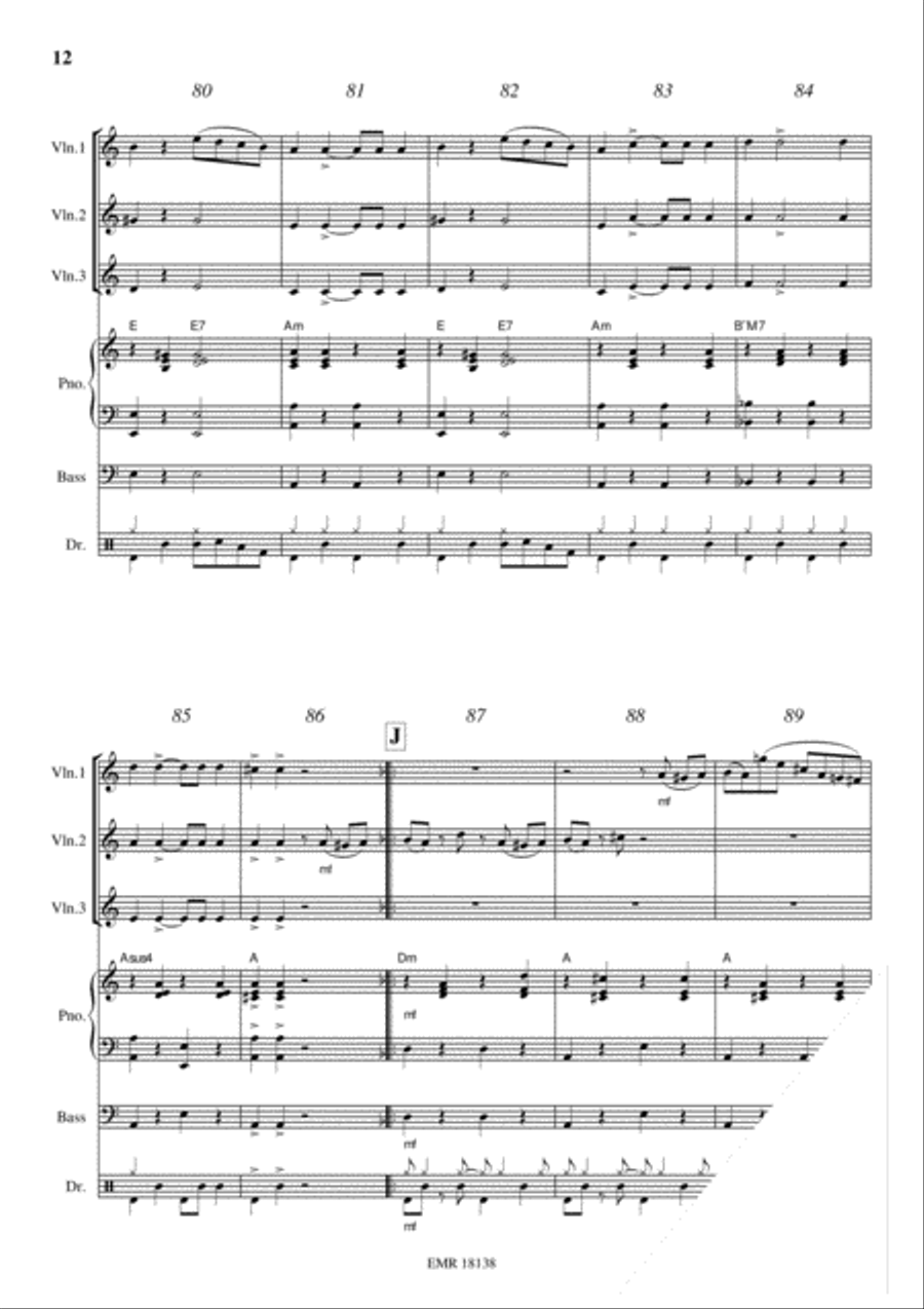 Tico Tico Violin scores gallery preview page 12