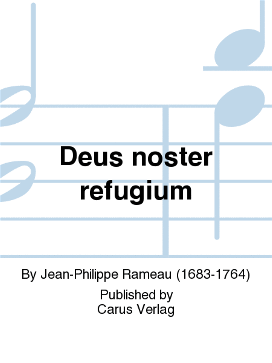 Deus noster refugium Deus noster refugium Basso Continuo scores gallery preview page 1