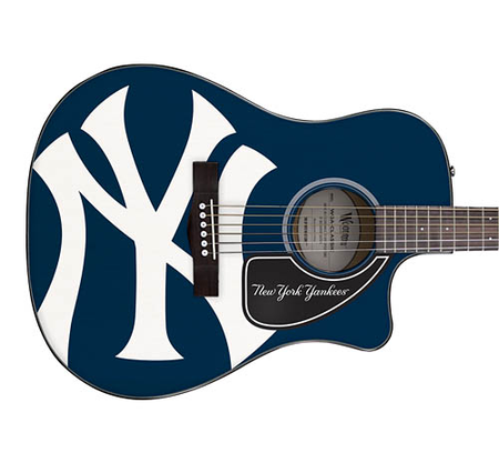 New York Yankees Acoustic Guitar