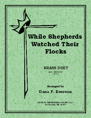 Book cover for While Shepherds Watched Flocks By Night