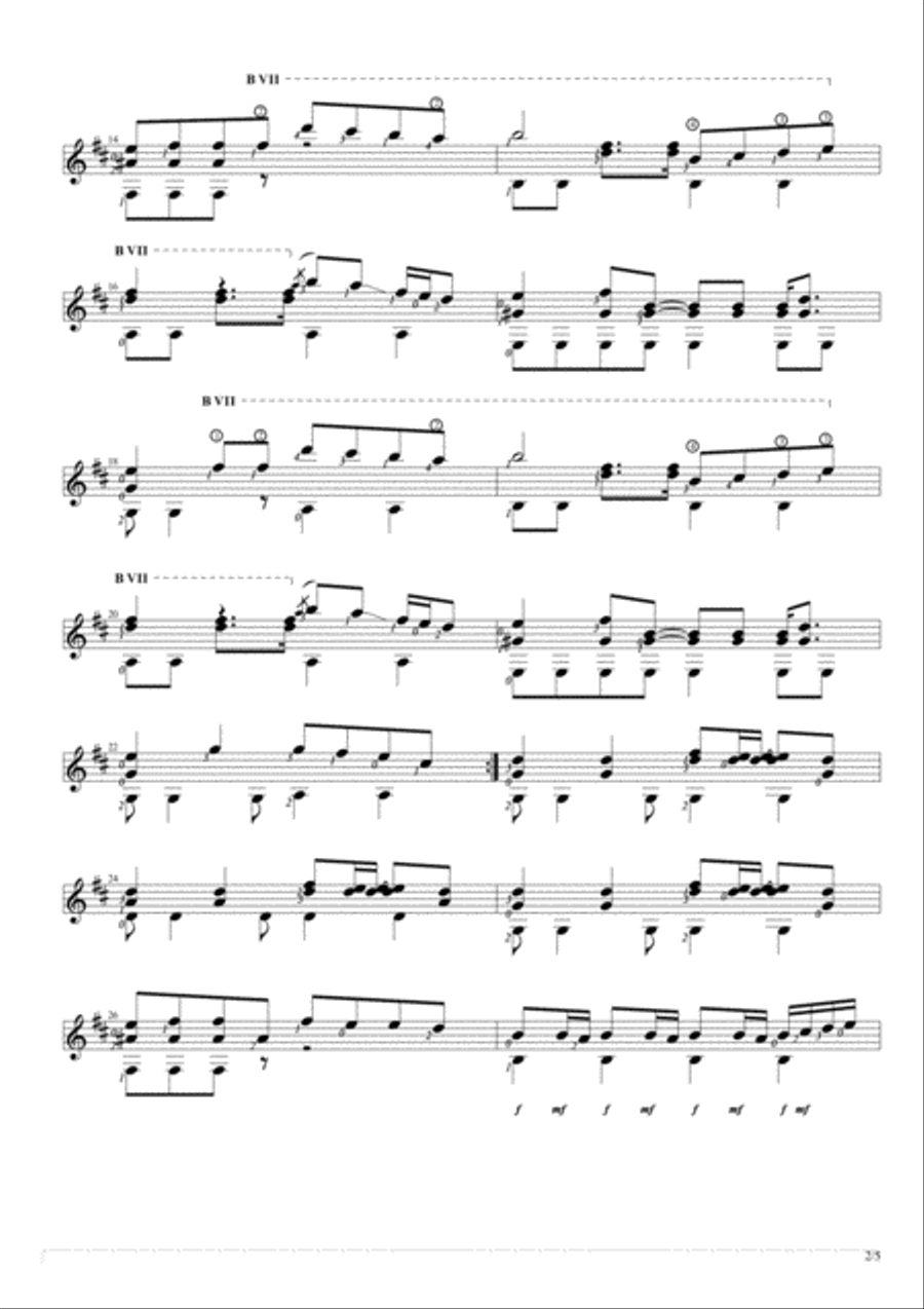 Only When I Sleep Only When I Sleep Guitar Solo scores gallery preview page 2