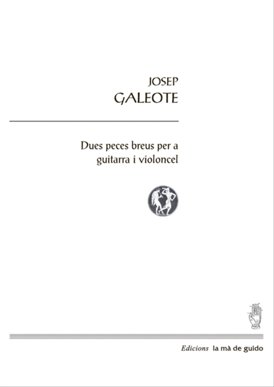 2 peces breus per a guitarra i chello String Duet scores gallery preview page 1