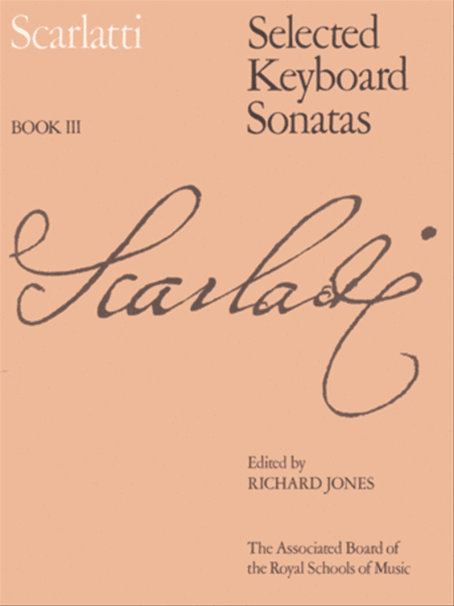 Selected Keyboard Sonatas, Book III Piano Method scores gallery preview page 1