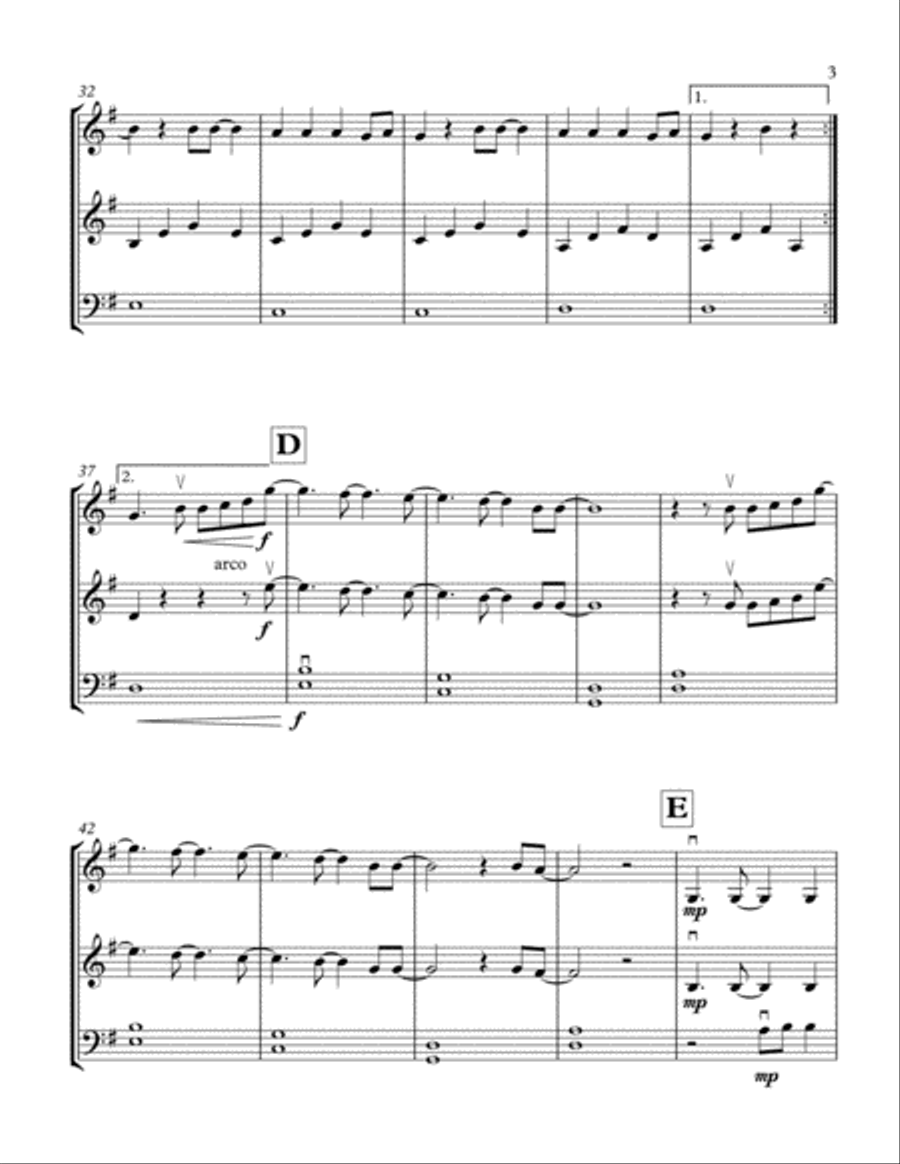 All Of Me String Trio scores gallery preview page 4