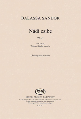 Book cover for Nádi csibe - for female choir