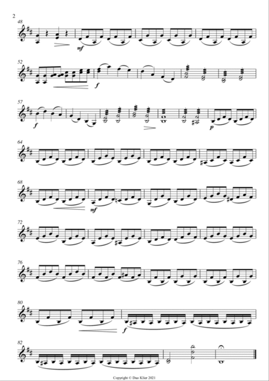 Rieding - Concertino Op 35 in B minor, 2nd violin accompaniment Violin Solo scores gallery preview page 3