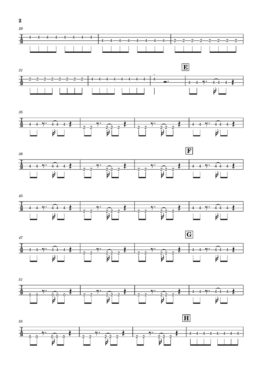 You Oughta Know Acoustic Guitar scores gallery preview page 2