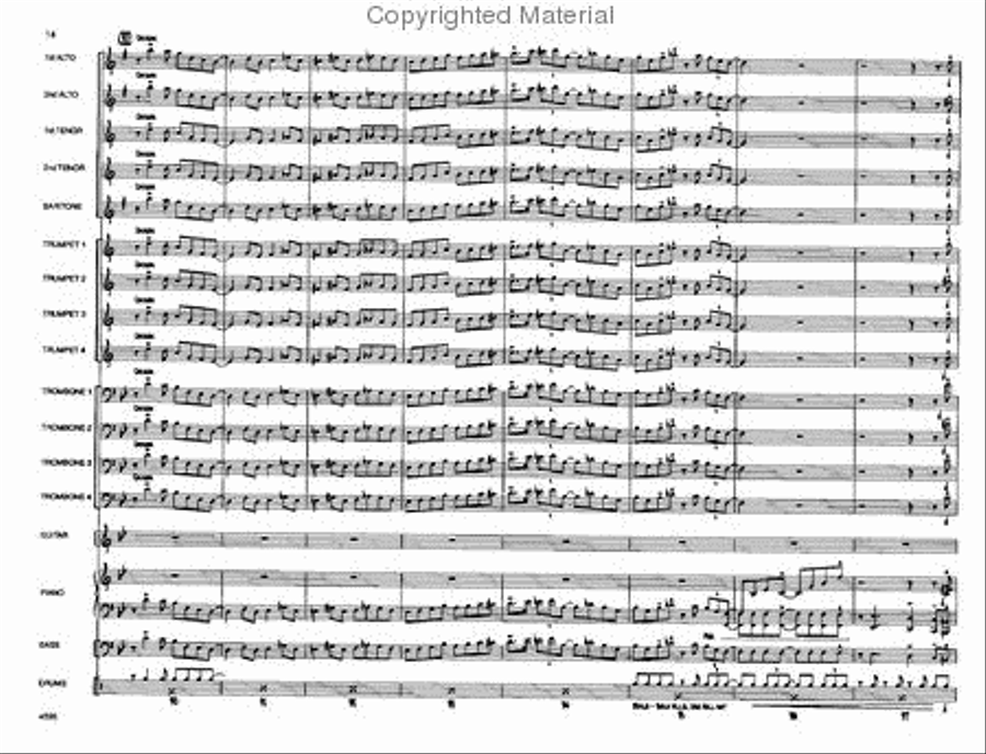 What Can I Tell You? Jazz Ensemble scores gallery preview page 13