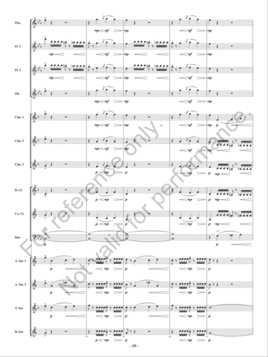 Prelude from The Barber of Seville by Gioachino Rossini Woodwind Ensemble - Sheet Music page 11