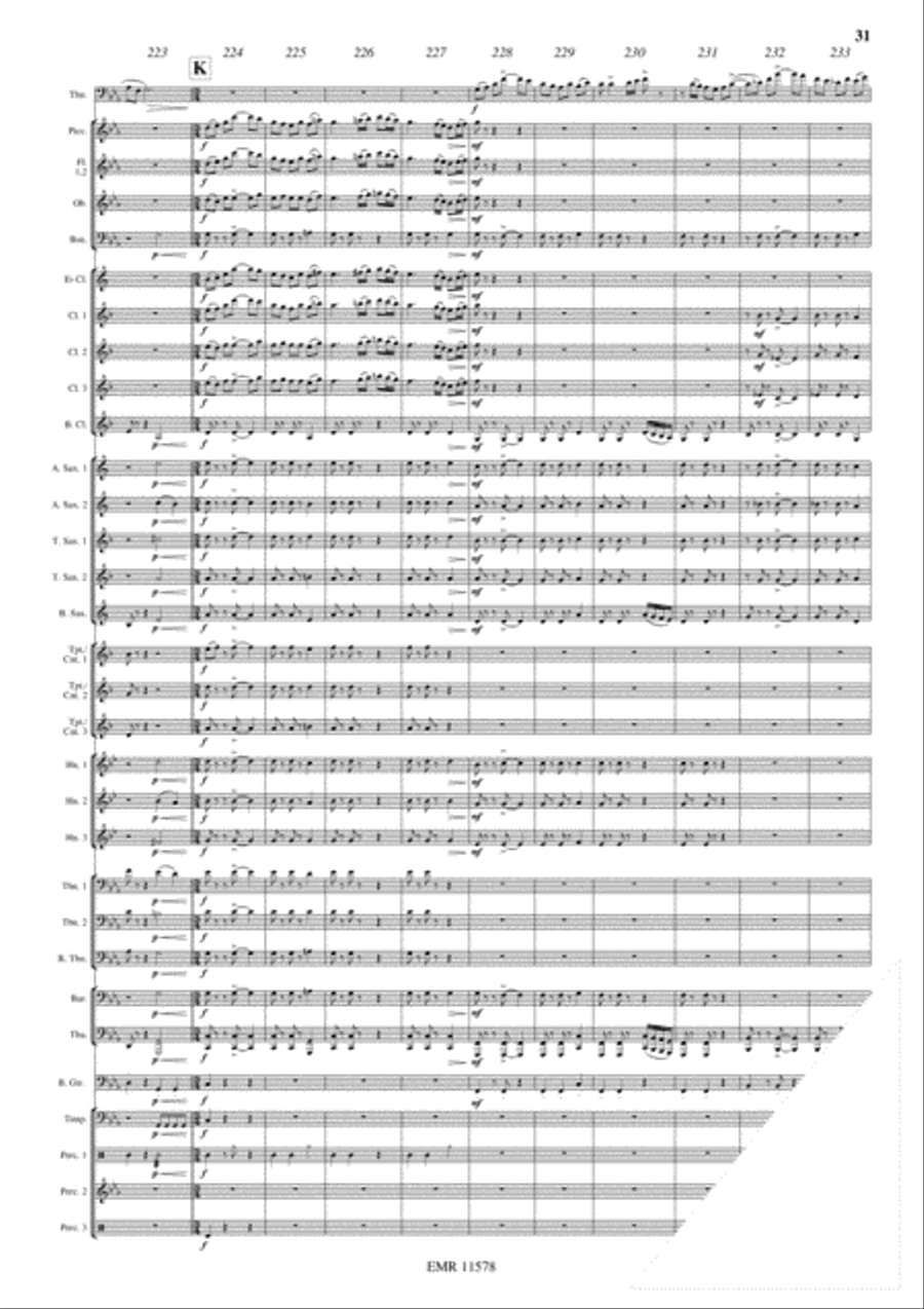 Cirrus Concert Band scores gallery preview page 31
