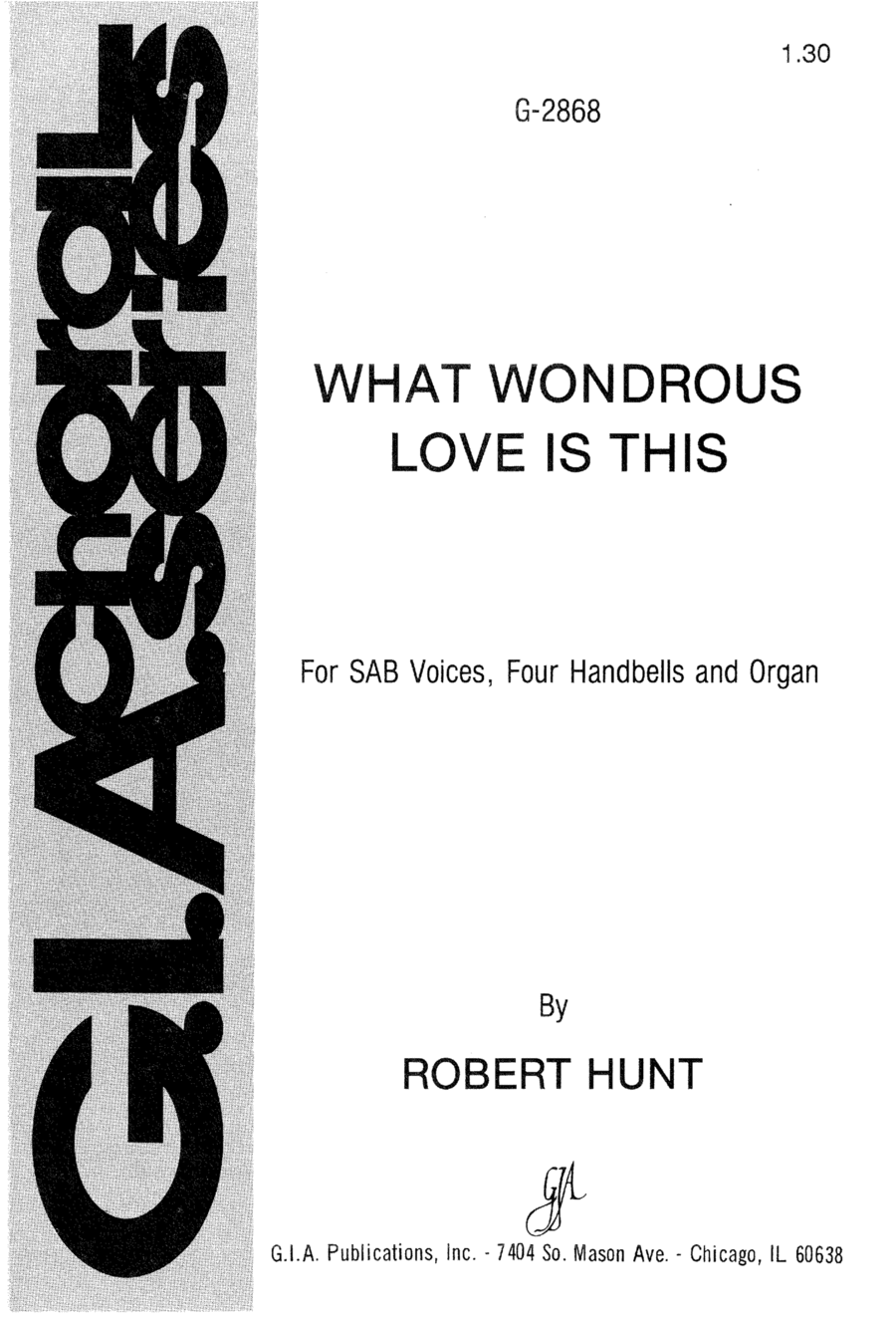 What Wondrous Love Is This | Download Edition 3-Part scores gallery preview page 1