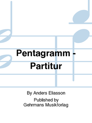 Pentagramm - Partitur