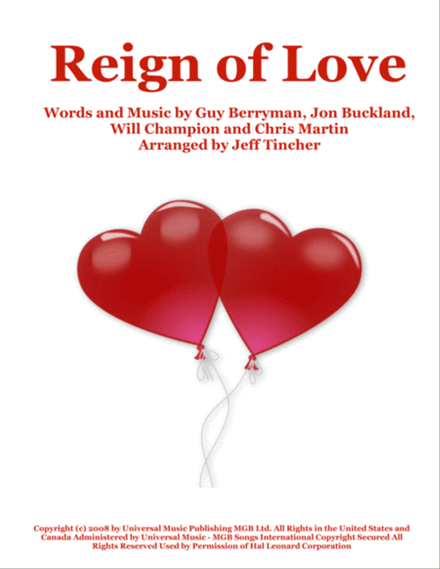 Reign Of Love Voice scores gallery preview page 1