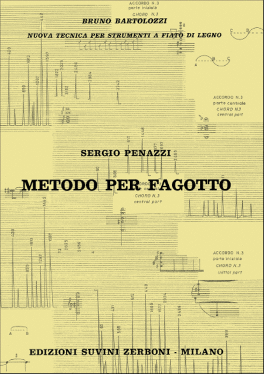 Metodo Per Fagotto Bassoon Solo scores gallery preview page 1