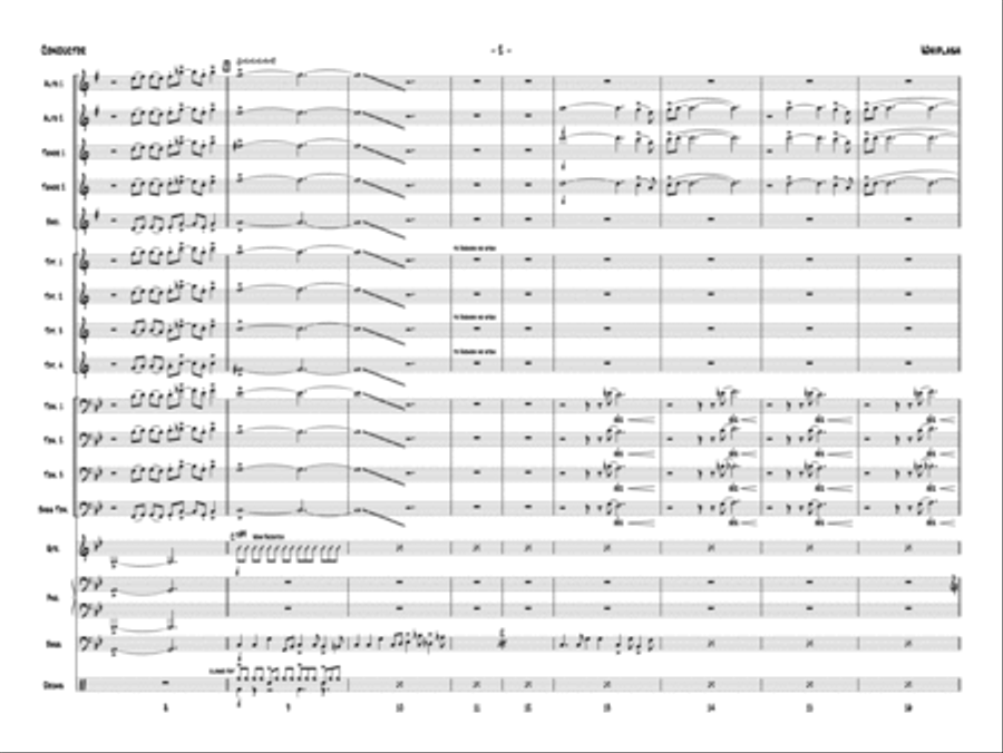 Whiplash Jazz Ensemble scores gallery preview page 3