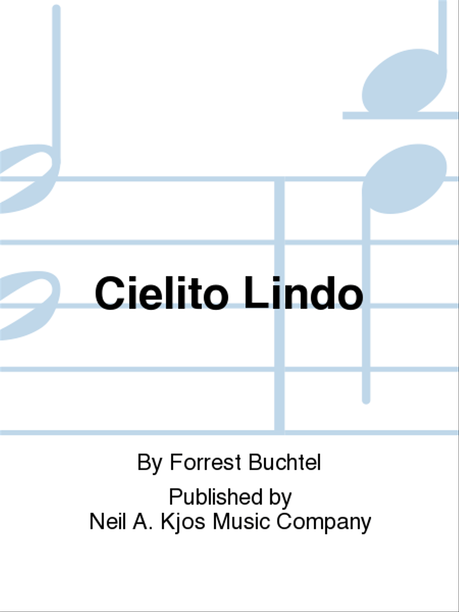 Cielito Lindo Flute Solo scores gallery preview page 1