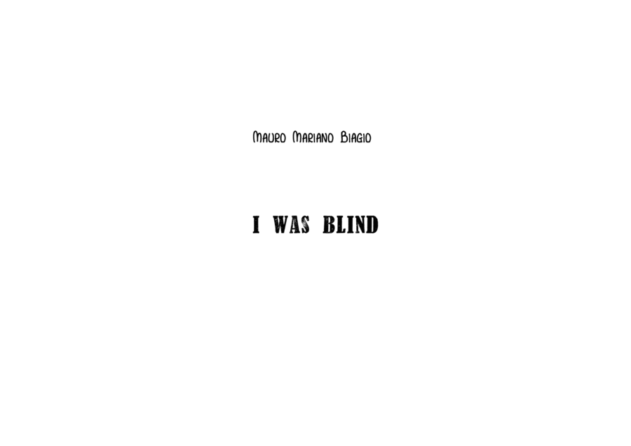 I was blind - Score Only Jazz Ensemble scores gallery preview page 1