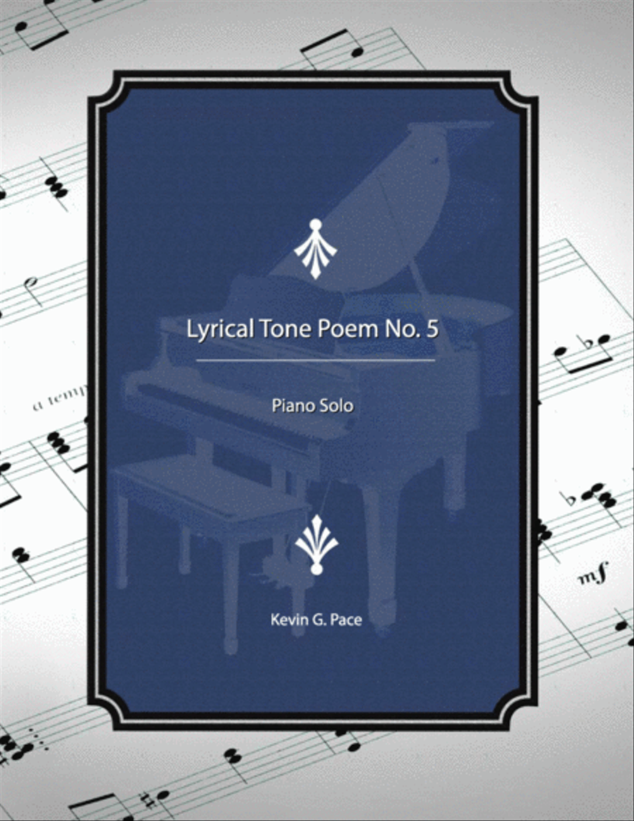 Lyrical Tone Poem No. 5, piano solo Piano Solo scores gallery preview page 1