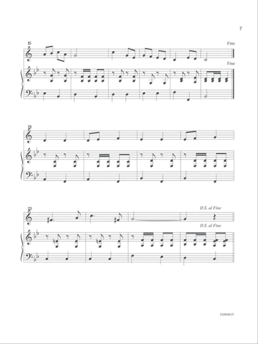 Solo Book for Winds - Trumpet Trumpet Solo scores gallery preview page 5
