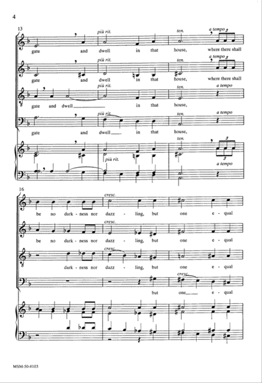 Bring Us, O Lord God 4-Part scores gallery preview page 4