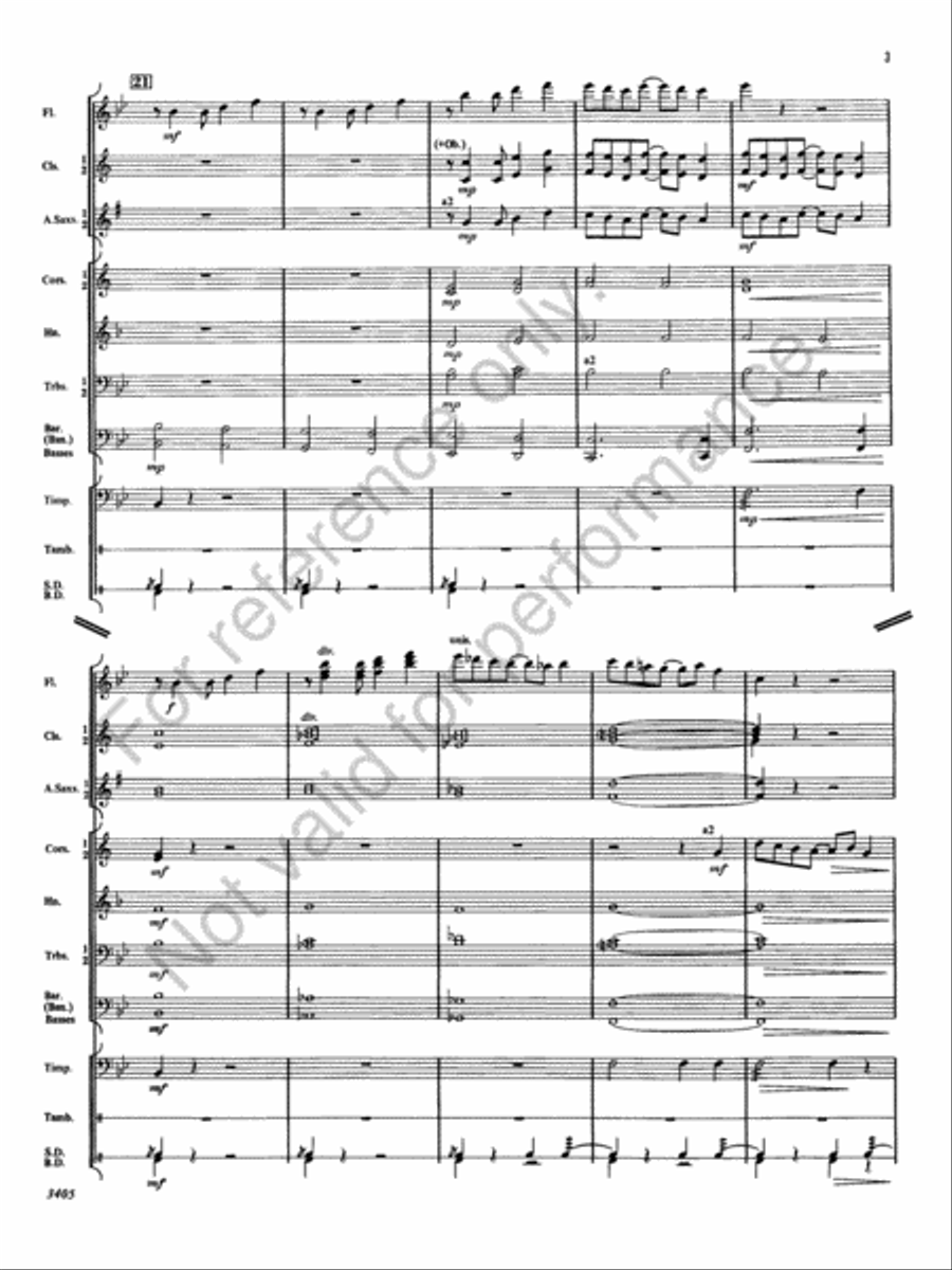 Flutissimo Concert Band scores gallery preview page 6