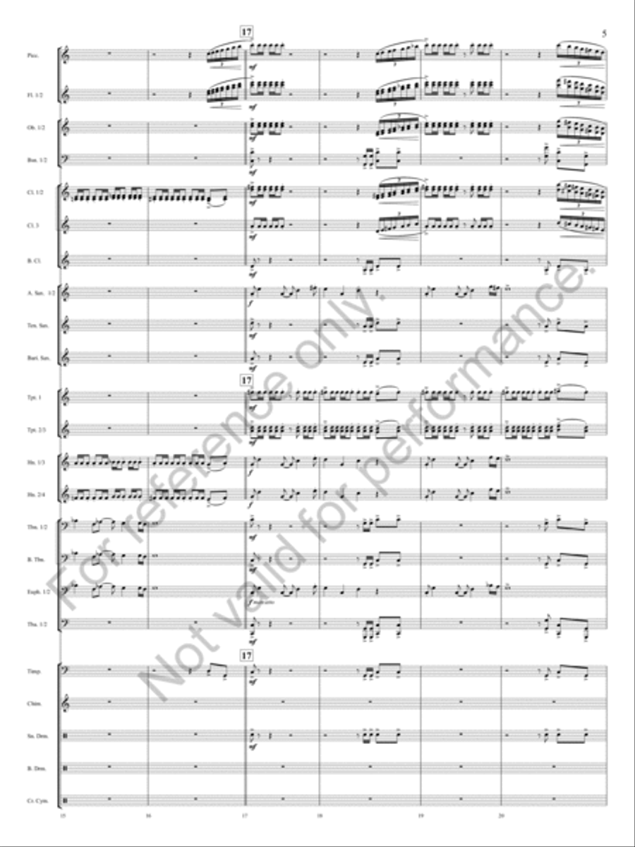 Milestones Milestones Concert Band scores gallery preview page 6